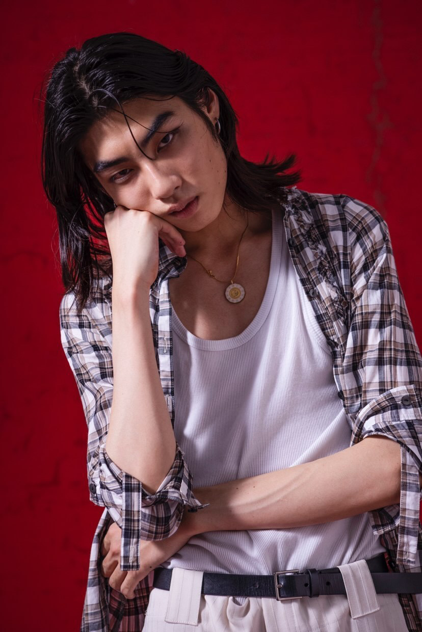 フォトシューティング 小池 翔也 ファッションモデルコース Prop 文化服装学院