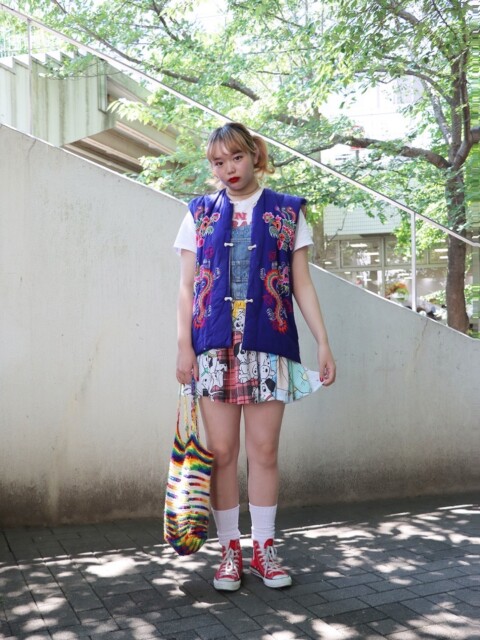 ファッション流通科2年スタイリストコース 可児 ももこ （Momoko Kani）