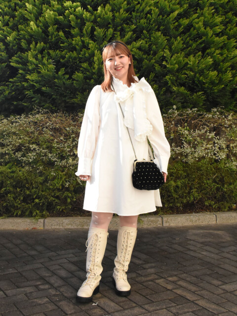 ファッション流通科2年ファッションプロモーションコース 長峰 結花 （Yuika Nagamine）