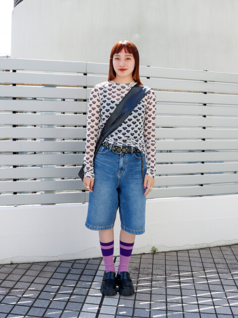 ファッション流通科2年スタイリストコース 榎本 涼花 （Ryoka Enomoto）