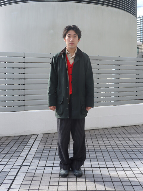 ファッション流通科2年ファッションプロモーションコース 小林 海音 （Kaito Kobayashi）