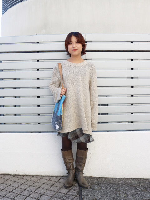 ファッション流通科2年スタイリストコース 佐藤 綾那 （Ayana Sato）