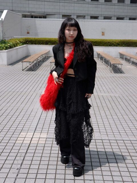 ファッション高度専門士科2年 加藤 桃佳 （Momoka Katou）