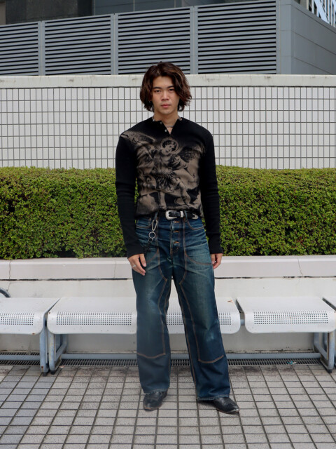ファッション流通高度専門士科３年 佐藤 魁星 （Kaisei Sato）