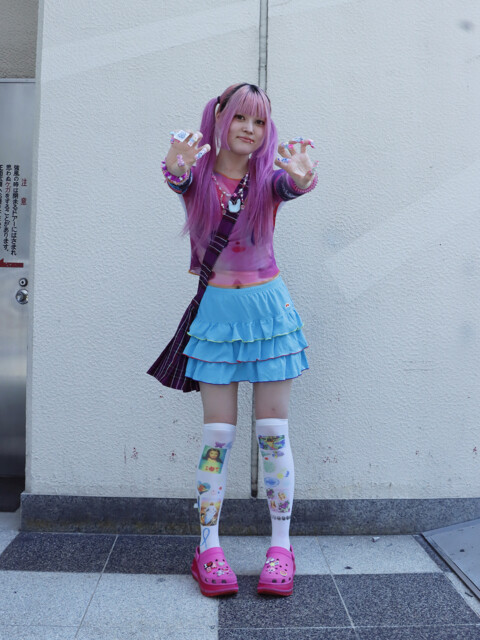 服装科2年 勝又 茜 (Akane Katsumata)