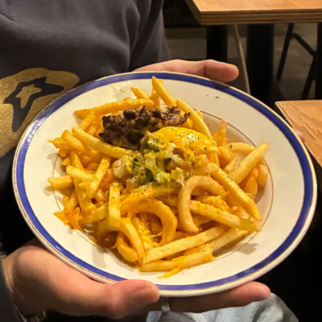 焼肉屋のポテトフライ