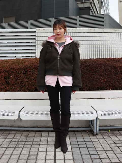 ファッション流通科2年ファッションプロモーションコース 尾島 春風 (Haruka Ojima)