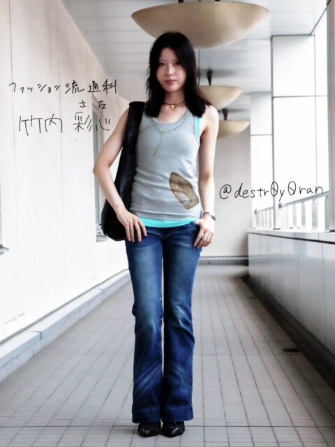 ファッション流通科１年 竹内 彩心 (Sana Takeuchi)